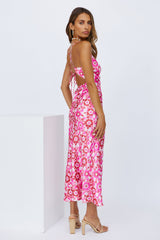 Fresh Set Midi Dress Pink