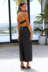 RUNAWAY Fate Maxi Dress Black