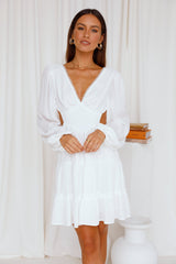 Simple Yes Dress White