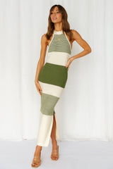 Dishing It Out Dress Olive