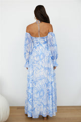 SEVEN WONDERS Dharma Maxi Dress Blue