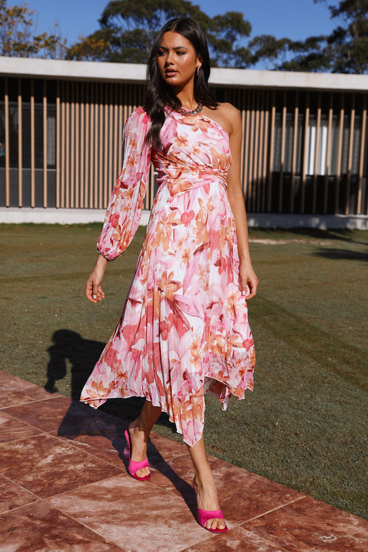 Integral Style Midi Dress Floral