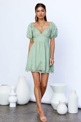 Super Sherbet Dress Sage