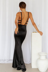 Regal Moment Maxi Dress Black