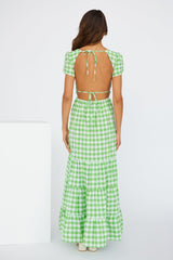 Dreamy Love Maxi Dress Green