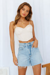 Karma Loving Crop Beige