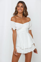 Proper Credit Romper White