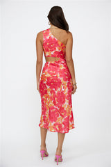 Blissful Heart Midi Dress Floral