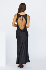 Ballroom Babe Midi Dress Black