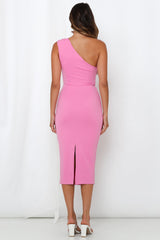 Cupid And Psyche Midi Dress Pink