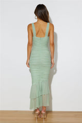 Party Pal Midi Dress PISTACHIO