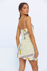 Mini Sweet Dress Yellow