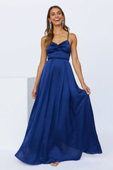 Drinks All The Time Maxi Dress Navy