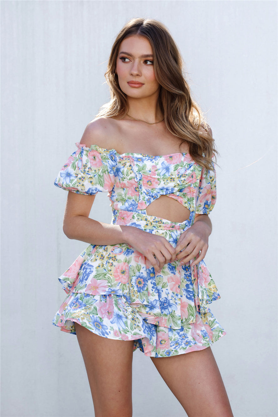 Fresh Pickings Romper Floral