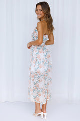 Smooth Breeze Maxi Dress White