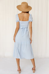 Do This My Way Midi Dress Blue