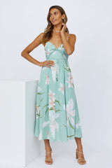 Better Love Me Right Midi Dress Sage