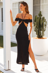 Popular Girl Maxi Dress Black