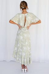 Airy Fairy Maxi Dress Pistachio