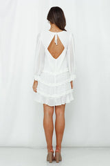 Mirrors And Lights Dress White