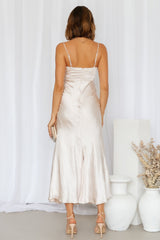 Lovely Escape Maxi Dress Champagne