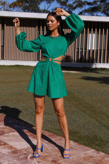 Hottest Tea Dress Green