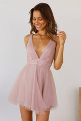 Lovely Cindy Dress Blush