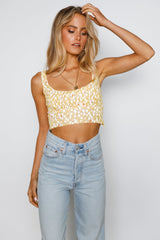 The Trap Crop Top Yellow