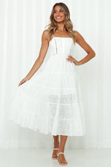 Holiday Dreamer Dress White