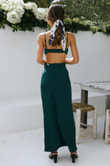 My Pieces Midi Dress Emerald