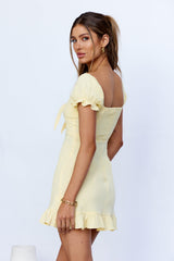 Only Desire Dress Yellow