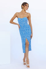 Summer Sweetness Midi Dress Blue