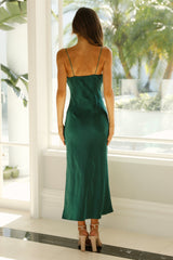 Old Town Rd Midi Dress Green