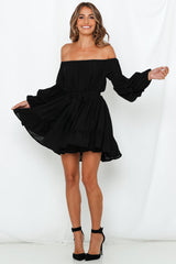 Always The Love Songs Dress Black