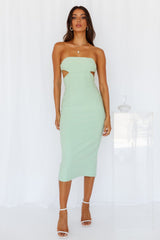 Twinkling By Midi Dress Green