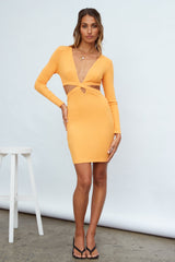 Major Obsession Dress Orange