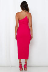 Zarita Midi Dress Fuchsia