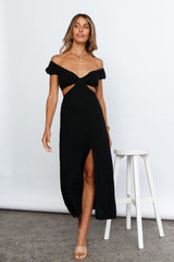 In Your Eyes Maxi Dress Black