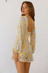 Be With You Romper Yellow