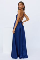 Drinks All The Time Maxi Dress Navy