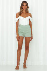 Abbey Girl Shorts Sage