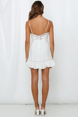 Can't Be Summer Love Dress White