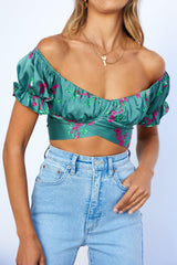 Nail It Crop Top Sage