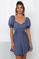 Predictable Charade Dress Midnight Blue