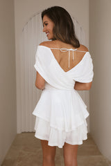 Chiming In Playsuit White