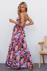 Cascading Blossoms Maxi Dress Floral