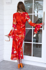 Love On The Low Maxi Dress Red