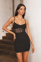 Stellar Babe Dress Black