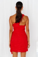 Proper Moments Dress Red