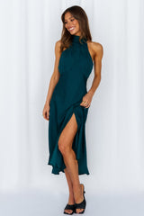 No Tears Here Maxi Dress Forest Green